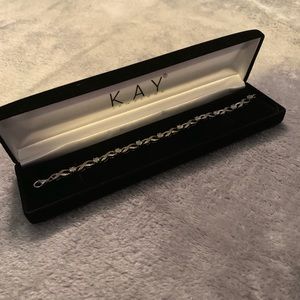 Diamond Bracelet 1/4 carat tw Sterling Silver